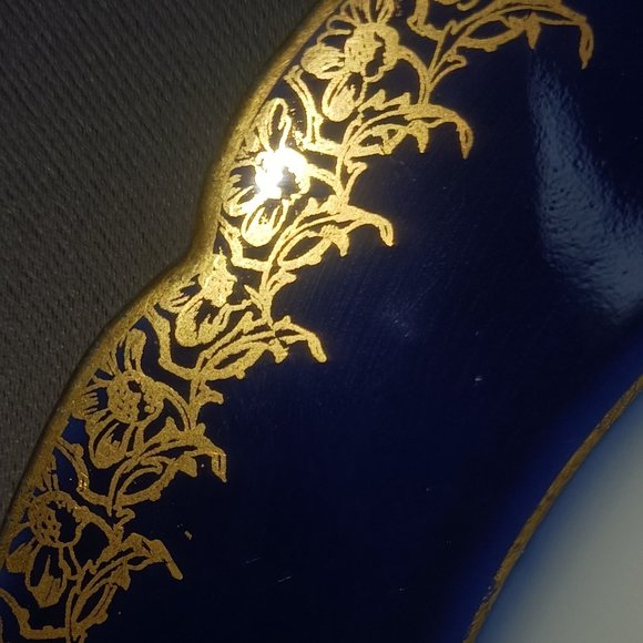 Vintage Royal Gallery Gold Buffet Limoges 8 3/4" Plate - Picture 2 of 7